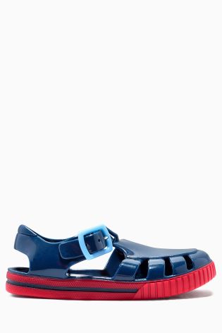Blue Jelly Shoes (Younger Boys)